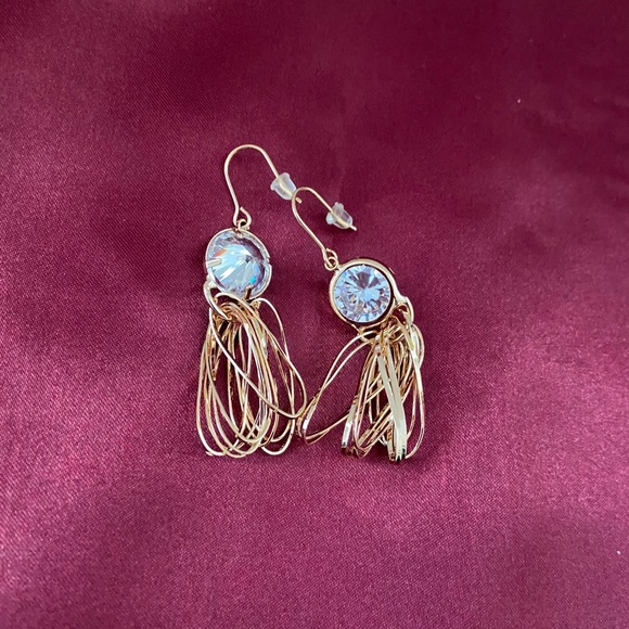 Boutique Crystal Drop Earrings - Picture 4 of 7